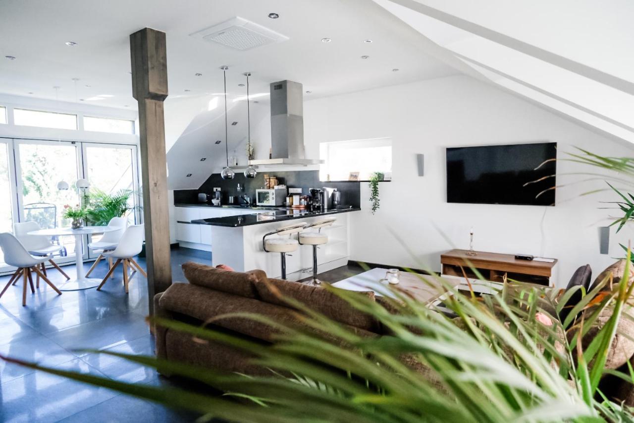Modern Loft/Apartment Near Bonn Dtag/Dhl/Un Königswinter Esterno foto